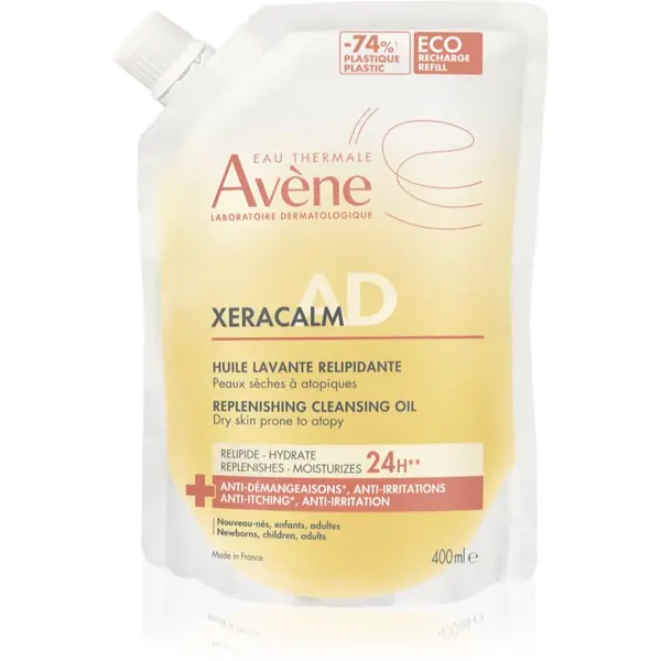 Avène Avène XeraCalm A.D. Lipid-Replenishing Cleansing Oil ulje za čišćenje koje koži vraća lipide suhe i kože s ekcemima 400 ml