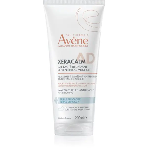 Avène Avène XeraCalm A.D. Replenishing Milky Gel krema koja koži vraća lipide za suhu i atopičnu kožu 200 ml