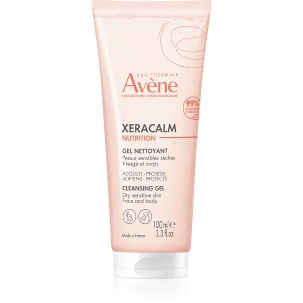 Avène Avène XeraCalm Nutrition Cleansing Gel nježni gel za kupanje za suhu i osjetljivu kožu 100 ml