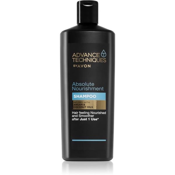 Avon Avon Advance Techniques Absolute Nourishment hranjivi šampon s marokanskim arganovim uljem za sve tipove kose 700 ml