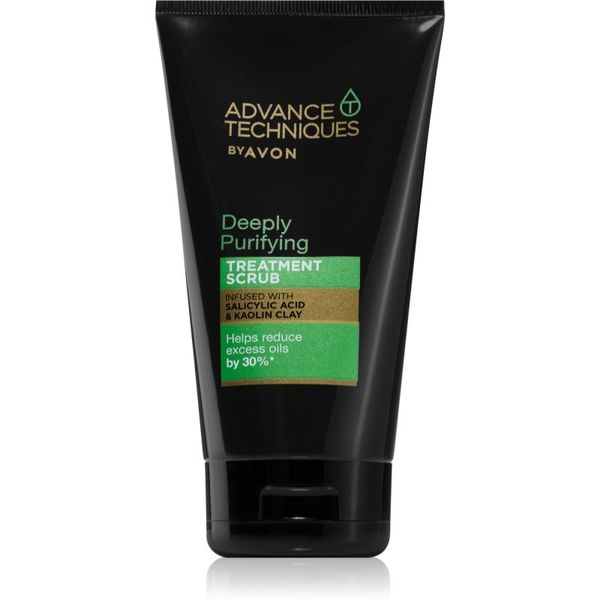 Avon Avon Advance Techniques Deeply Purifying piling za dubinsko čišćenje za masnu kosu 150 ml