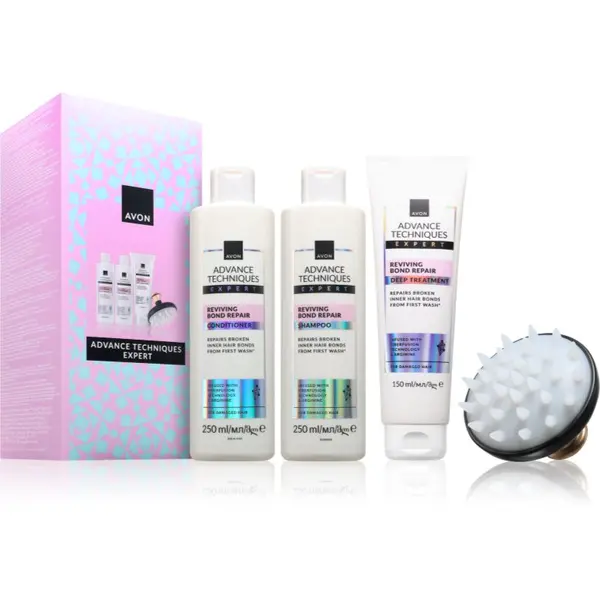 Avon Avon Advance Techniques Expert Hair Care Giftset poklon set za kosu za žene 4 kom