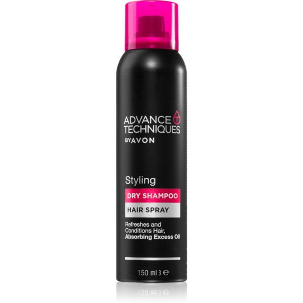 Avon Avon Advance Techniques Refresh suhi šampon za upijanje prekomjernog lučenja sebuma i osvježenje kose 150 ml