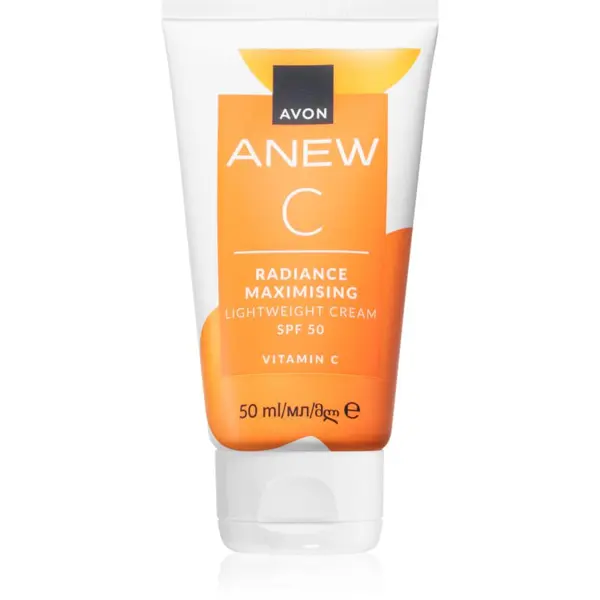 Avon Avon Anew C Radiance Maximising blaga dnevna krema SPF 50 50 ml