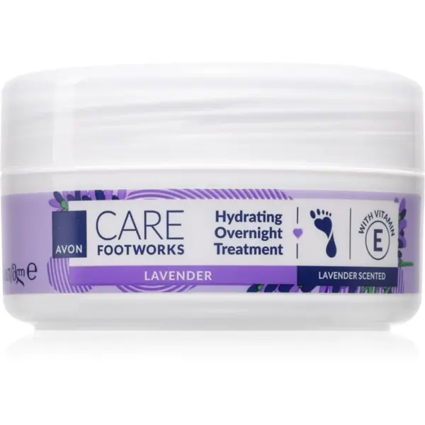 Avon Avon Care Footworks hidratantna njega za noć za stopala 150 ml