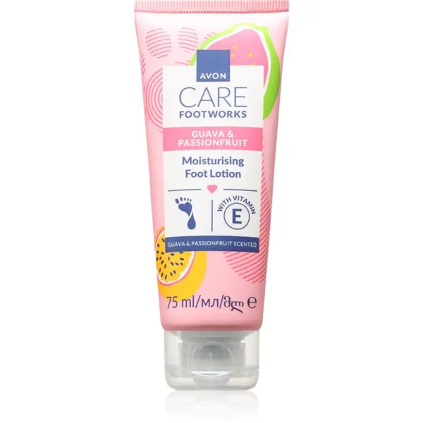 Avon Avon Care Guava & Passionfruit hidratantno mlijeko za stopala 75 ml