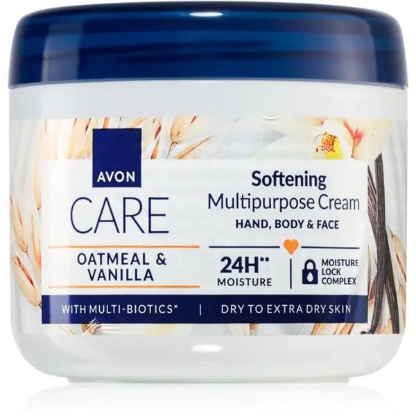 Avon Avon Care Oatmeal & Vanilla višenamjenska krema za lice, ruke i tijelo 400 ml