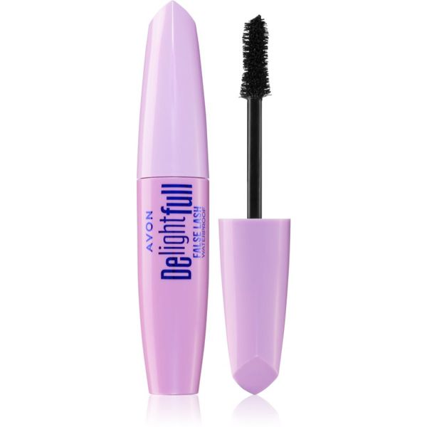 Avon Avon DelightFull False Lash vodootporna maskara za produženje trepavica nijansa Blackest Black 10 ml