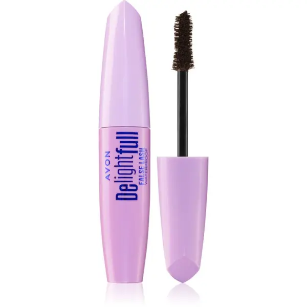 Avon Avon DelightFull False Lash vodootporna maskara za produženje trepavica nijansa Lava Brown 10 ml