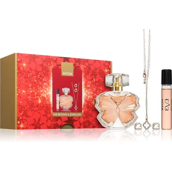Avon Avon Eve Become and Jewellery Giftset poklon set za žene 3 kom
