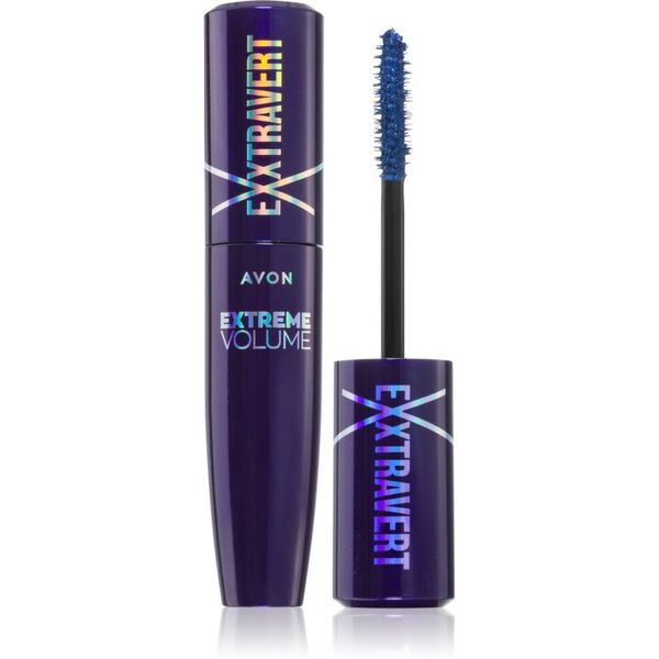 Avon Avon Exxtravert Extreme Volume maskara za ekstra volumen nijansa Navy 9,5 ml