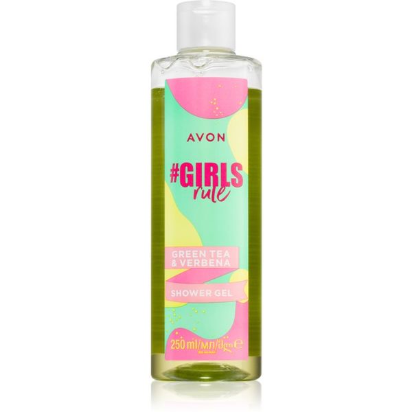 Avon Avon #GirlsRule Green Tea & Verbena osvježavajući gel za tuširanje 250 ml
