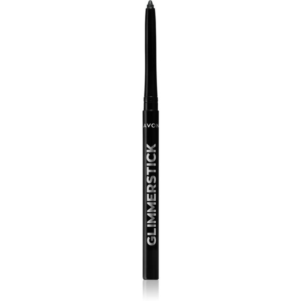 Avon Avon Glimmerstick Diamond precizna olovka za oči s vitaminom E nijansa Black Ice 0,35 g