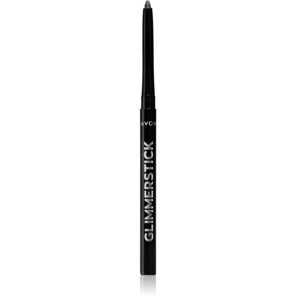Avon Avon Glimmerstick olovka za oči s intenzivnom bojom nijansa Blackest Black 0,28 g