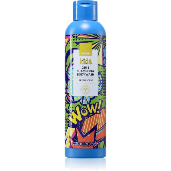 Avon Avon Kids Fresh šampon i gel za tuširanje 2 u 1 200 ml