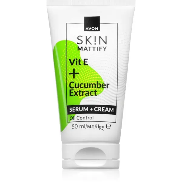 Avon Avon Mattify Vit E + Cucumber Extract krema 2 u 1 50 ml