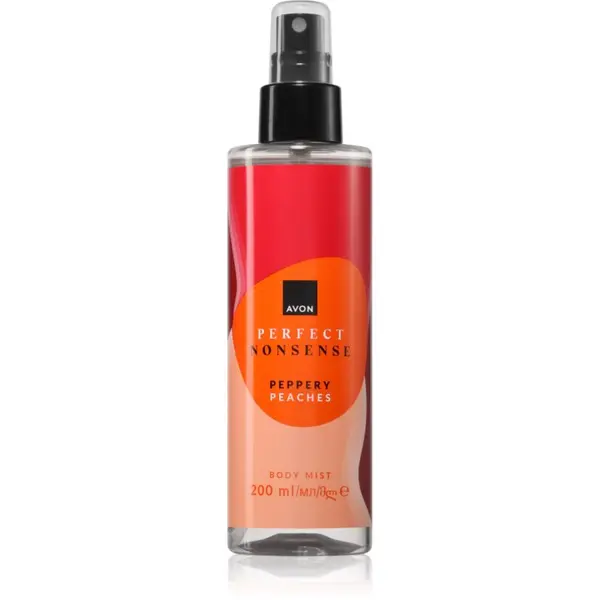 Avon Avon Perfect Nonsense Peppery Peaches parfumirani sprej za tijelo za žene 200 ml