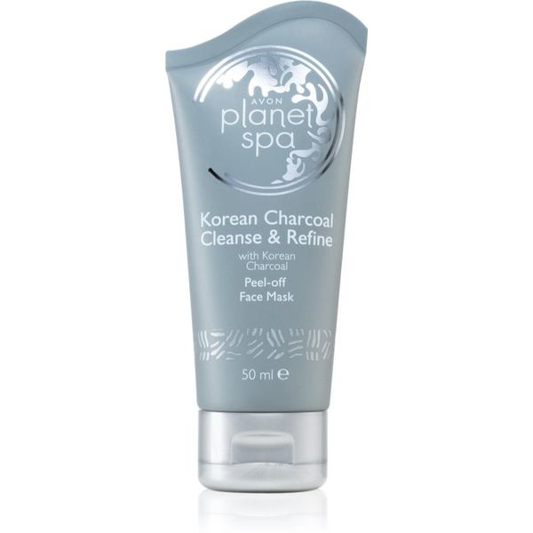 Avon Avon Planet Spa Korean Charcoal Cleanse & Refine peel-Off maska za lice s aktivnim ugljenom 50 ml