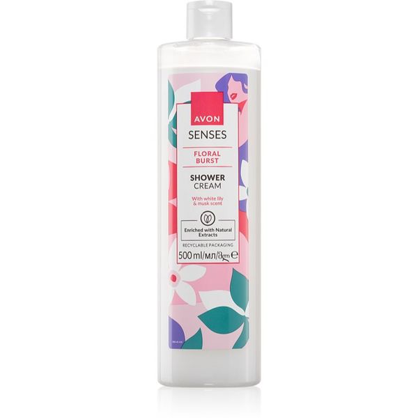 Avon Avon Senses Floral Burst kremasti gel za tuširanje 500 ml