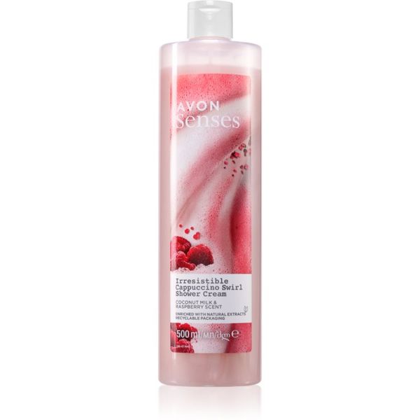 Avon Avon Senses Irresistible Cappuccino Swirl stimulirajuća krema za tuširanje 500 ml