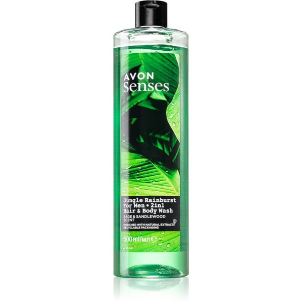 Avon Avon Senses Jungle Rainburst šampon i gel za tuširanje 2 u 1 500 ml