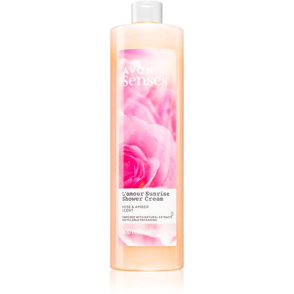 Avon Avon Senses L'amour Sunrise umirujuća krema za tuširanje 500 ml