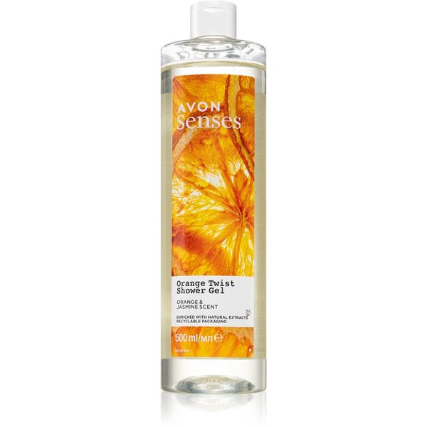 Avon Avon Senses Orange Twist osvježavajući gel za tuširanje 500 ml