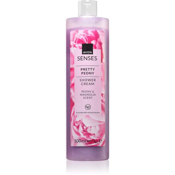 Avon Avon Senses Pretty Peony & Magnolia nježna krema za tuširanje 500 ml