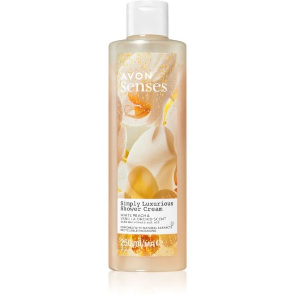 Avon Avon Senses Simply Luxurious kremasti gel za tuširanje 250 ml