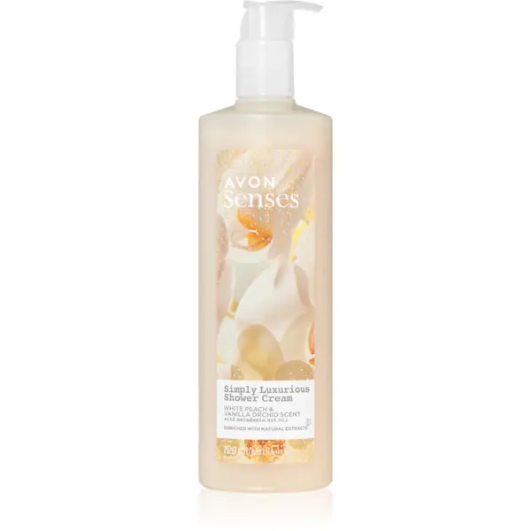 Avon Avon Senses Simply Luxurious kremasti gel za tuširanje 720 ml