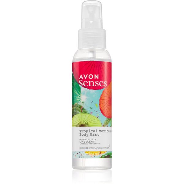 Avon Avon Senses Tropical Mexicana osvježavajući sprej za tijelo 100 ml