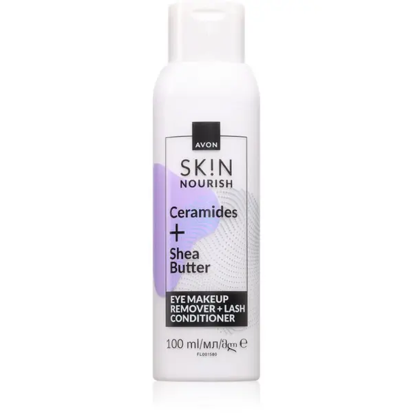 Avon Avon Sk!n Ceranudes + Shea Butter proizvod za skidanje šminke za oči 2 u 1 100 ml