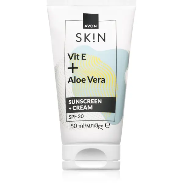 Avon Avon Sk!n Vit E + Aloe Vera krema za lice SPF 30 50 ml