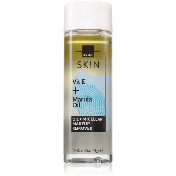 Avon Avon Sk!n Vit E + Marula Oil dvofazno sredstvo za skidanje šminke 200 ml