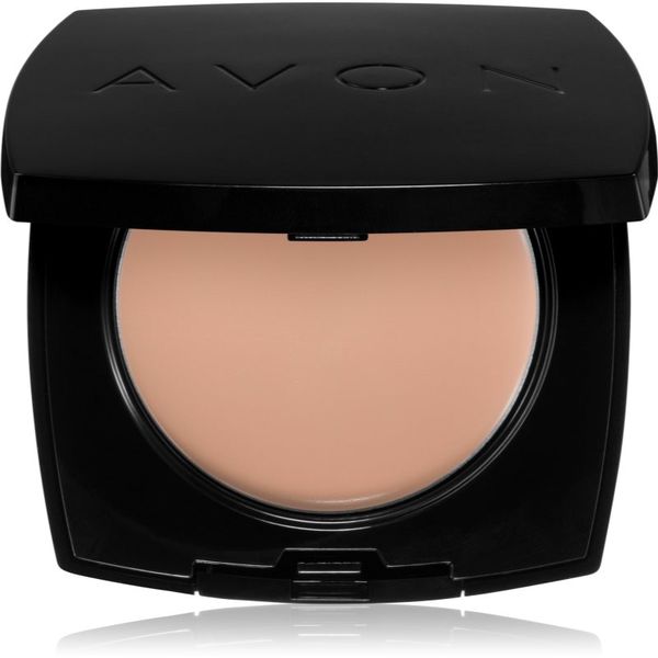 Avon Avon True Colour kremasti puder s puder efektom nijansa 215P Ivory 9 g