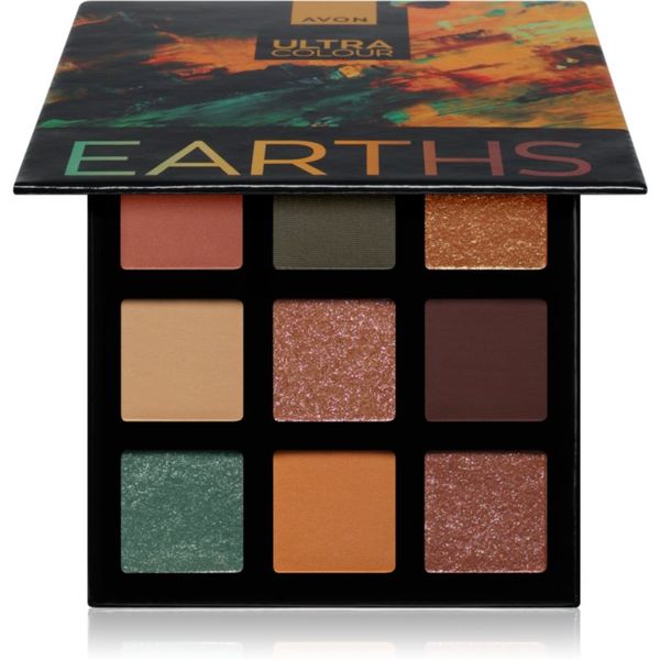 Avon Avon Ultra Colour paleta sjenila za oči nijansa Earths 6,3 g