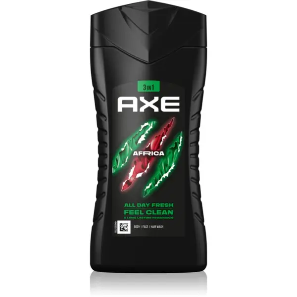 Axe Axe Africa gel za tuširanje za lice, tijelo i kosu 250 ml
