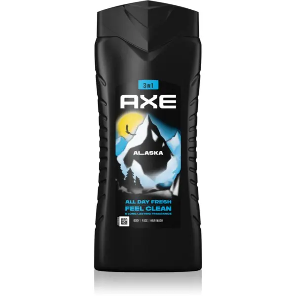 Axe Axe Alaska gel za tuširanje za lice, tijelo i kosu 400 ml