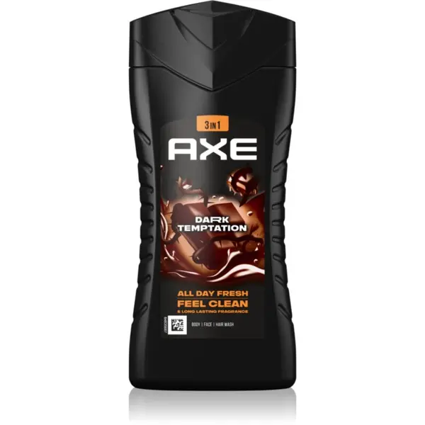 Axe Axe Dark Temptation gel za tuširanje za lice, tijelo i kosu 250 ml