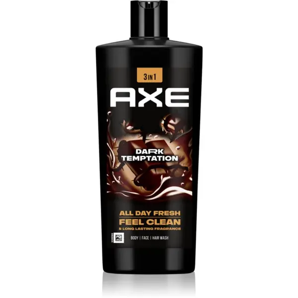 Axe Axe Dark Temptation gel za tuširanje za lice, tijelo i kosu 700 ml