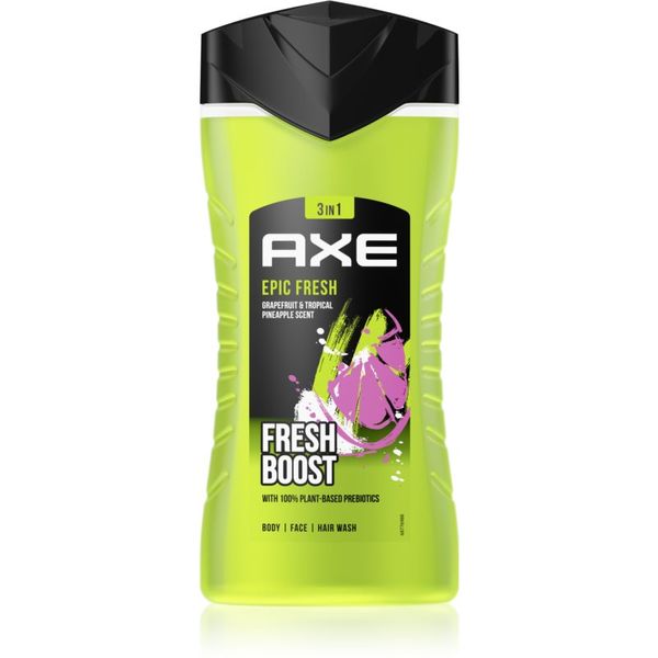 Axe Axe Epic Fresh gel za tuširanje za lice, tijelo i kosu 250 ml