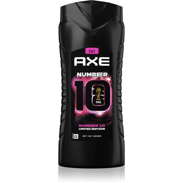 Axe Axe FIFA Number 10 gel za tuširanje za muškarce 400 ml