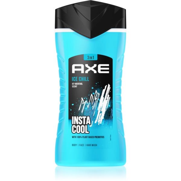 Axe Axe Ice Chill osvježavajući gel za tuširanje 3 u 1 250 ml