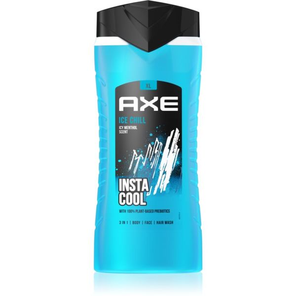 Axe Axe Ice Chill osvježavajući gel za tuširanje 3 u 1 400 ml