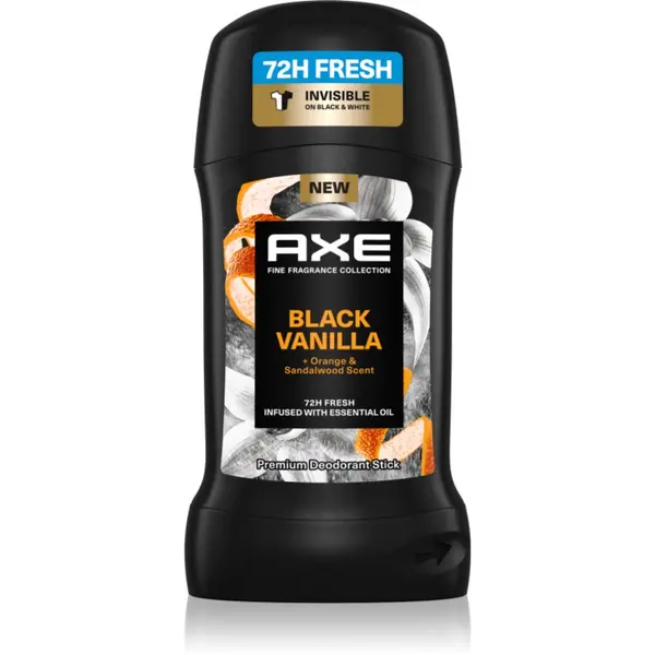 Axe Axe Premium Black Vanilla čvrsti dezodorans za muškarce 50 ml