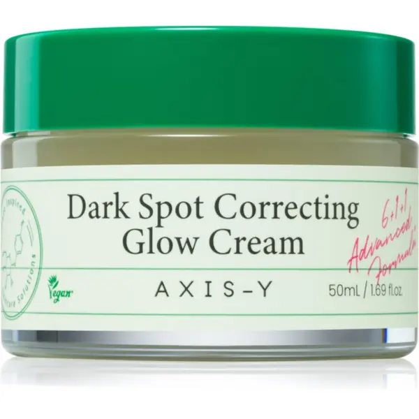 AXIS-Y AXIS-Y 6+1+1 Advanced Formula Dark Spot Correcting Glow Cream hidratantna gel-krema za lice s hiperpigmentacijom 50 ml