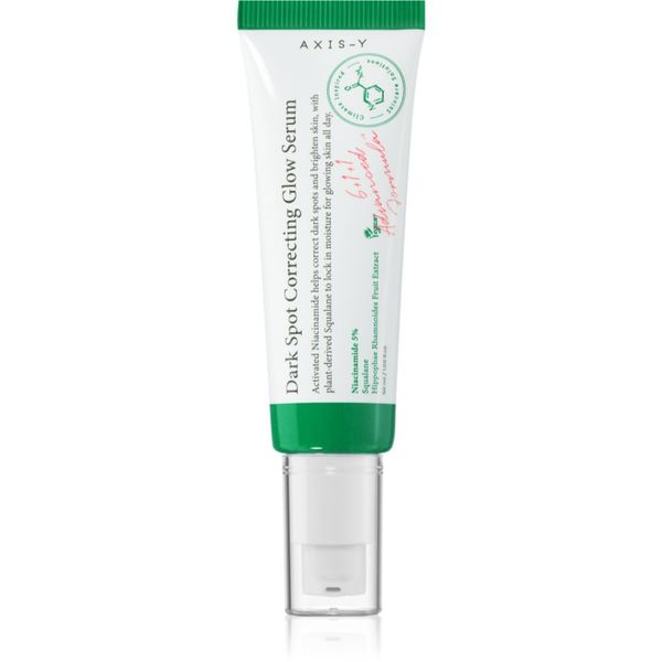AXIS-Y AXIS-Y 6+1+1 Advanced Formula Dark Spot Correcting Glow Serum regenerirajući serum za posvjetljivanje za lice s hiperpigmentacijom 50 ml
