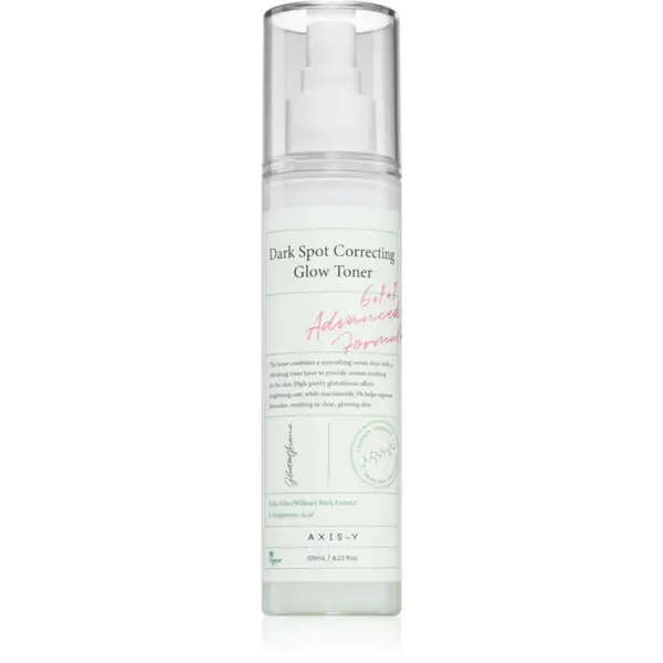 AXIS-Y AXIS-Y 6+1+1 Advanced Formula Dark Spot Correcting Glow Toner posvjetljujući tonik za lice s hiperpigmentacijom 125 ml