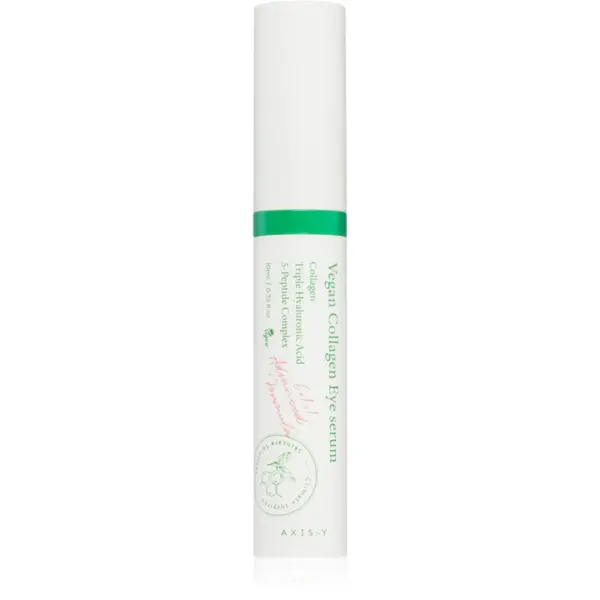AXIS-Y AXIS-Y 6+1+1 Advanced Formula Vegan Collagen Eye Serum serum za oči protiv podočnjaka i bora s kolagenom 10 ml