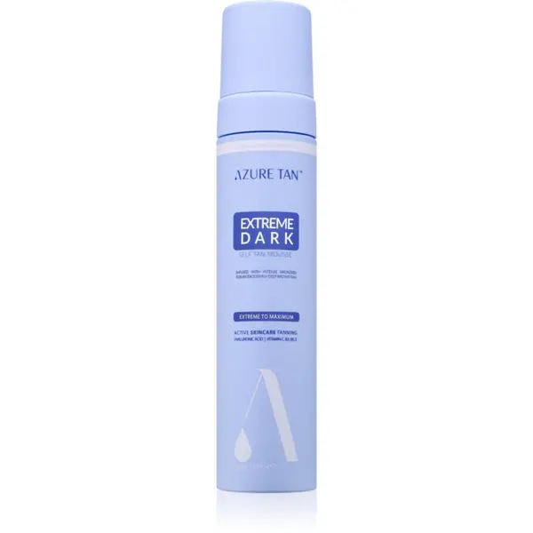 Azure Tan Azure Tan Extreme Dark pjena za samotamnjenje nijansa Extreme To Maximum 200 ml